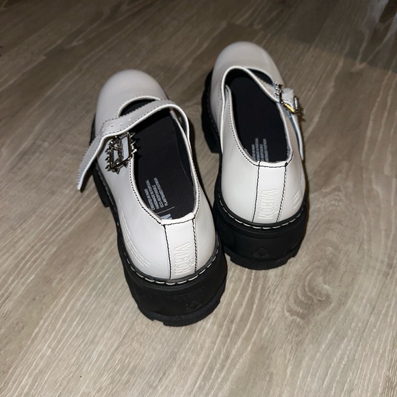 Virón white mary Jane oxfords - Picture 3 of 3